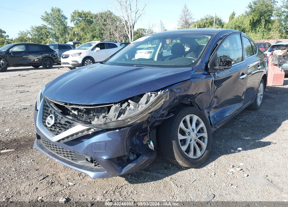 2019 NISSAN SENTRA SV VIN: 3N1AB7AP6KY226381