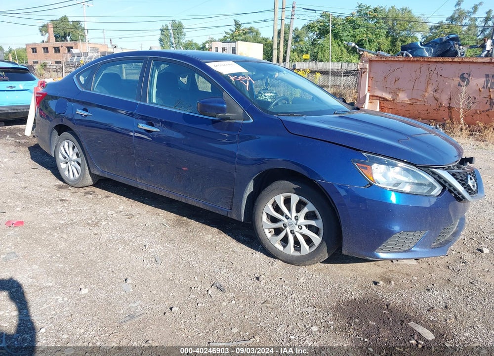 2019 NISSAN SENTRA SV VIN: 3N1AB7AP6KY226381