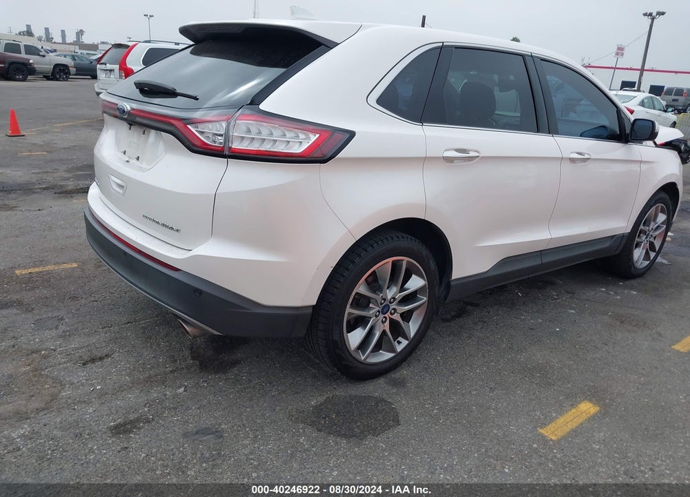 2016 FORD EDGE TITANIUM VIN: 2FMPK3K89GBB75297