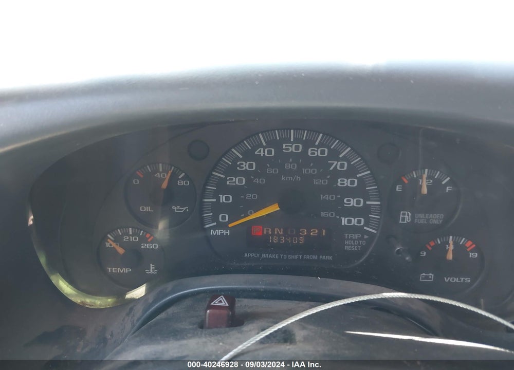 1999 GMC SAVANA STANDARD VIN: 1GTFG25R8X1001376