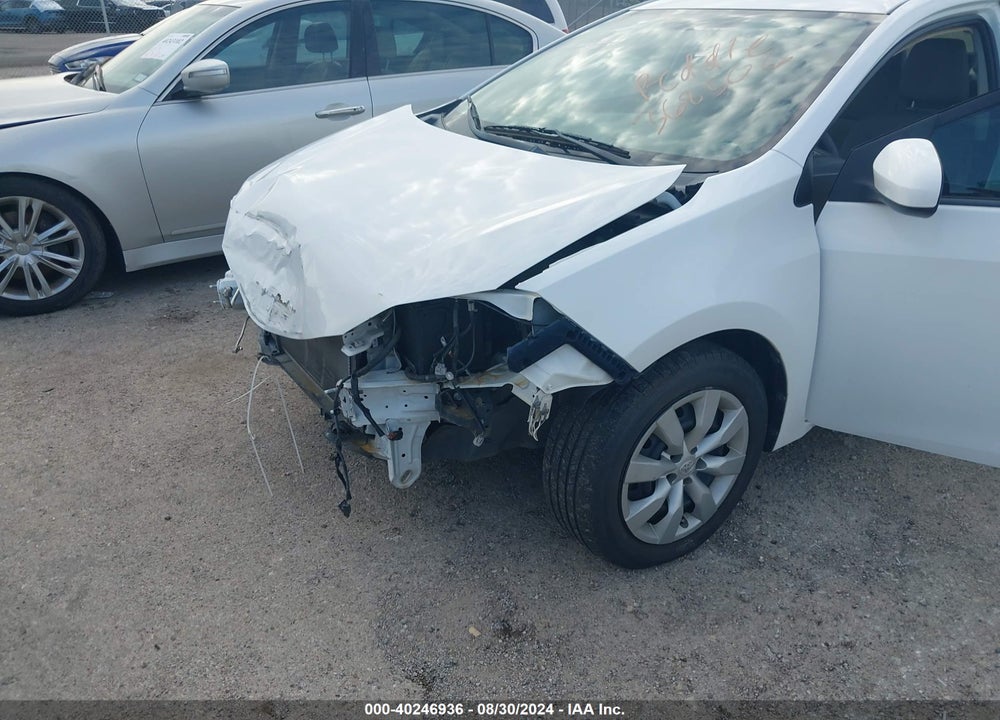 2015 TOYOTA COROLLA LE VIN: 2T1BURHE6FC368506