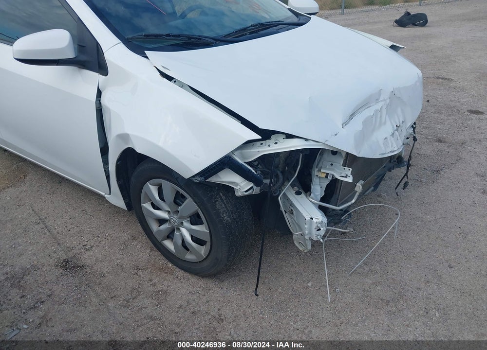 2015 TOYOTA COROLLA LE VIN: 2T1BURHE6FC368506