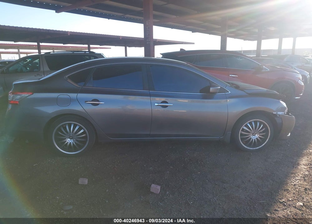 2015 NISSAN SENTRA S VIN: 3N1AB7AP6FY379686