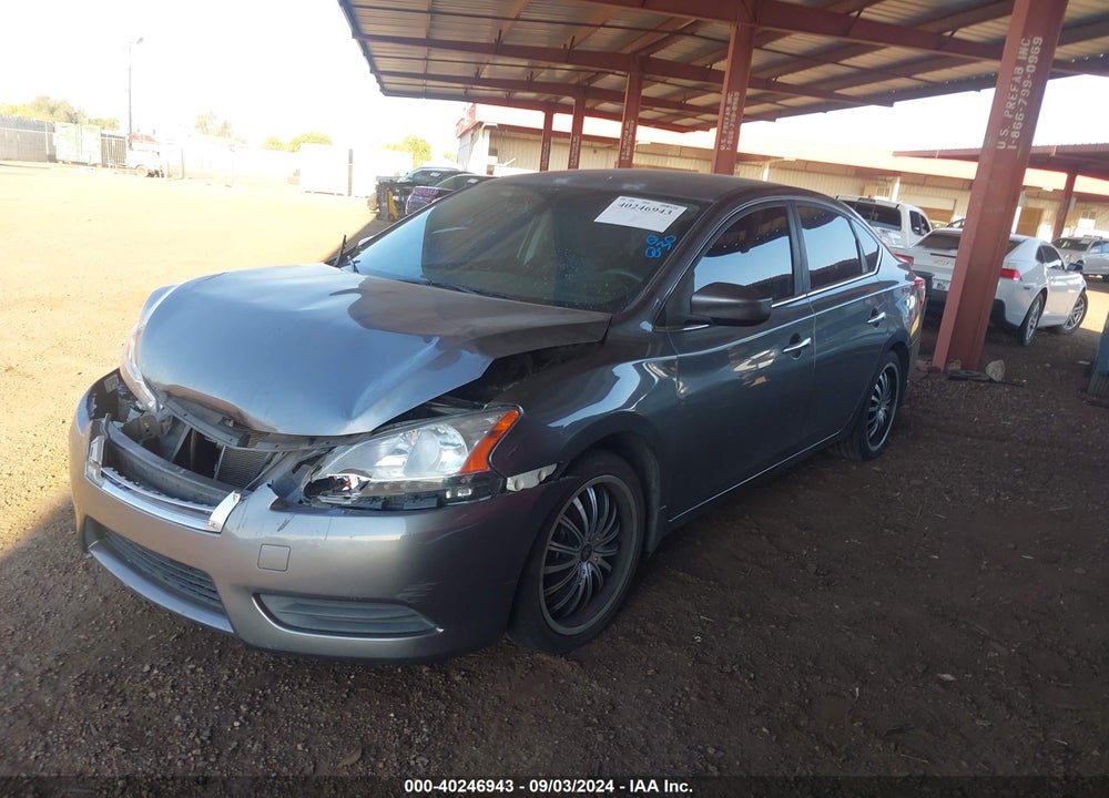 2015 NISSAN SENTRA S VIN: 3N1AB7AP6FY379686