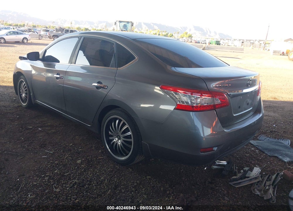 2015 NISSAN SENTRA S VIN: 3N1AB7AP6FY379686
