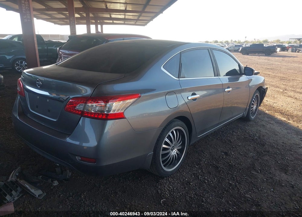 2015 NISSAN SENTRA S VIN: 3N1AB7AP6FY379686