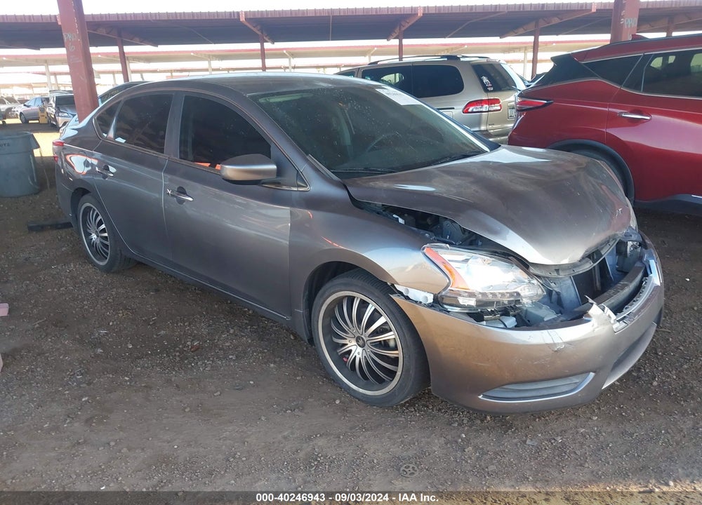 2015 NISSAN SENTRA S VIN: 3N1AB7AP6FY379686