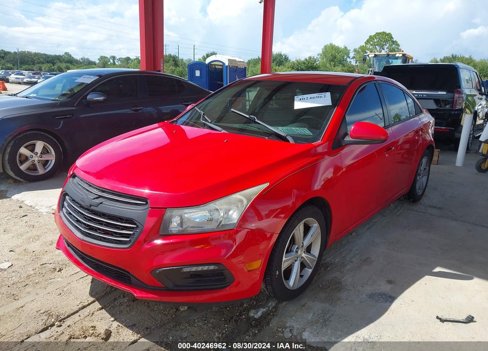 2015 CHEVROLET CRUZE 2LT AUTO VIN: 1G1PE5SB8F7233046