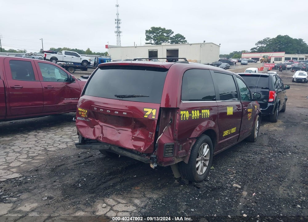 2020 DODGE GRAND CARAVAN SXT VIN: 2C4RDGCG3LR179917