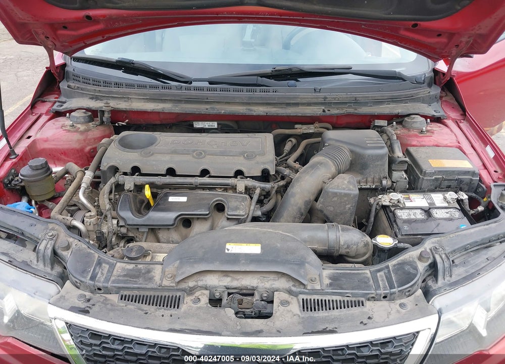 2012 KIA FORTE EX VIN: KNAFU4A23C5497314