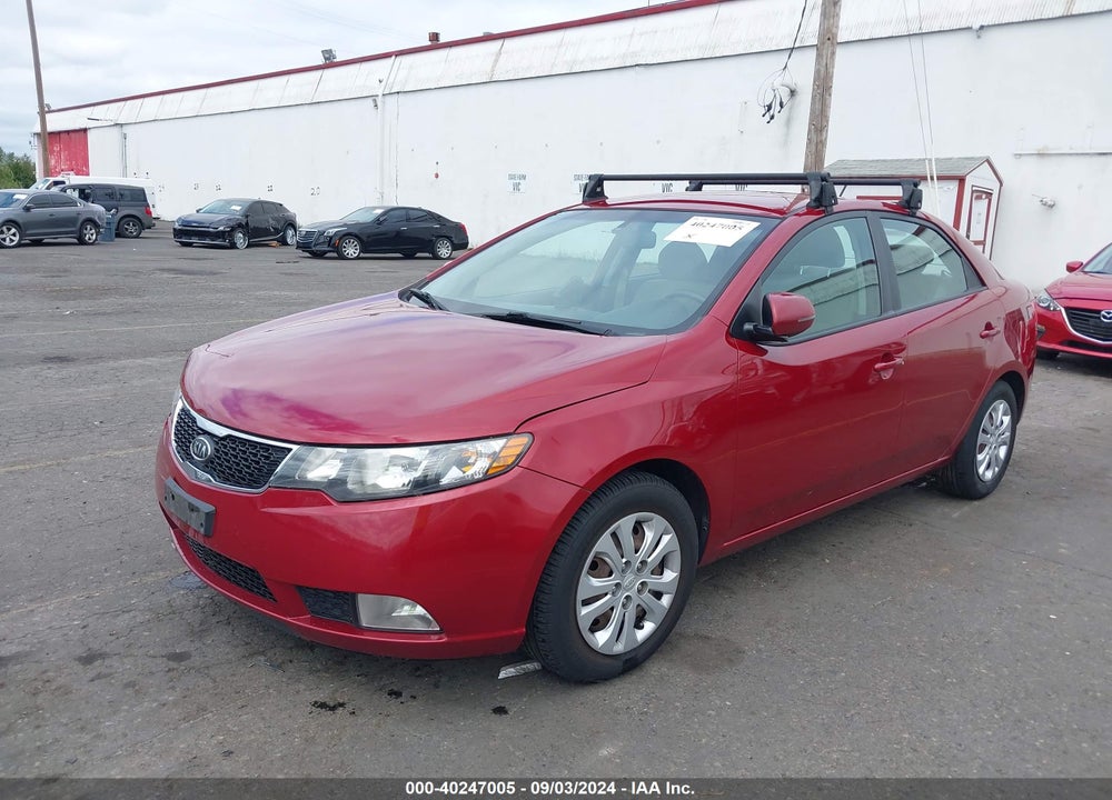 2012 KIA FORTE EX VIN: KNAFU4A23C5497314