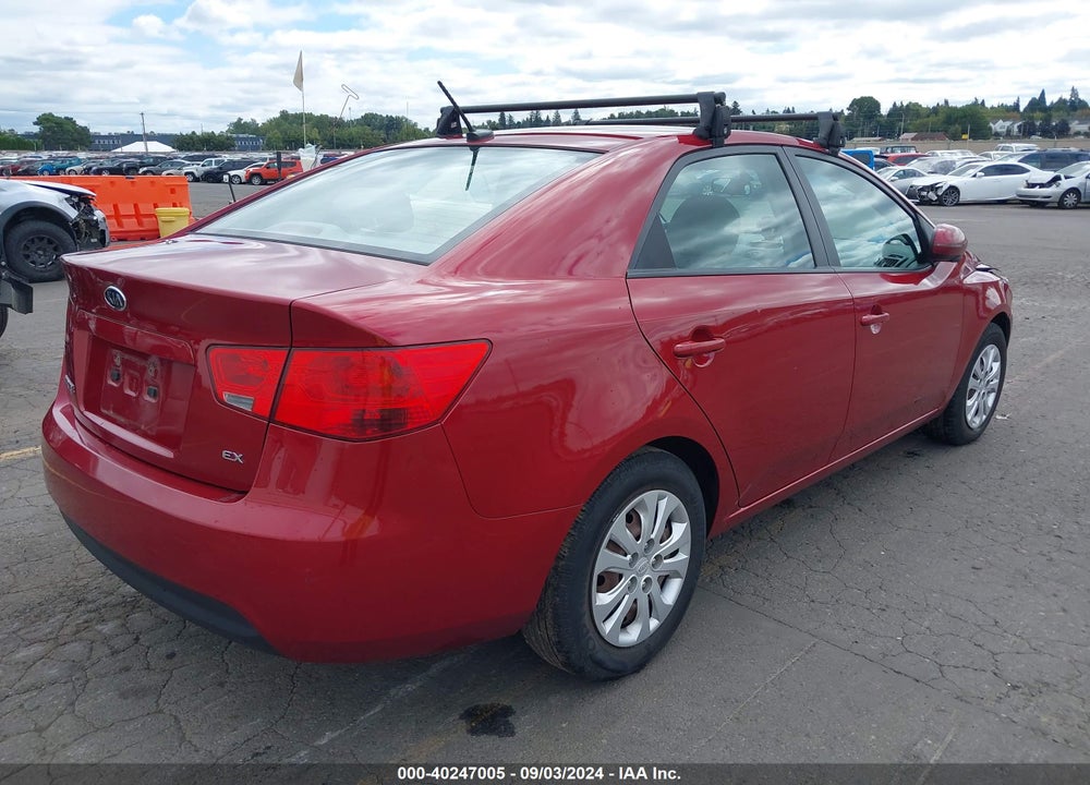 2012 KIA FORTE EX VIN: KNAFU4A23C5497314