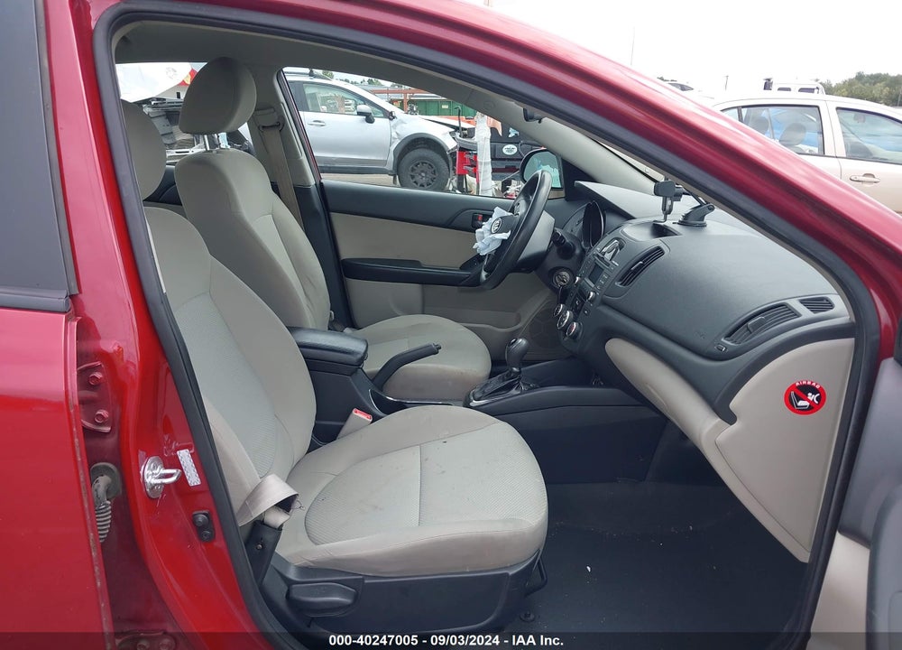 2012 KIA FORTE EX VIN: KNAFU4A23C5497314