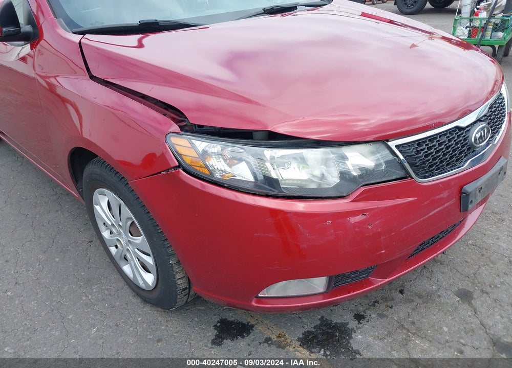 2012 KIA FORTE EX VIN: KNAFU4A23C5497314