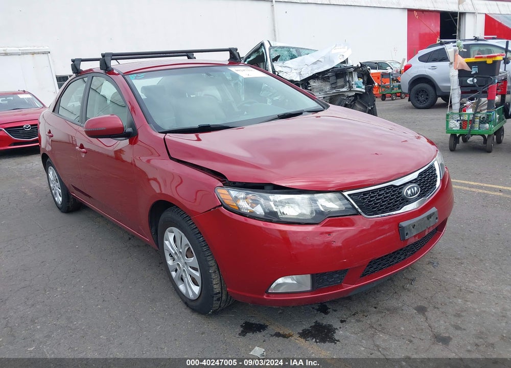 2012 KIA FORTE EX VIN: KNAFU4A23C5497314