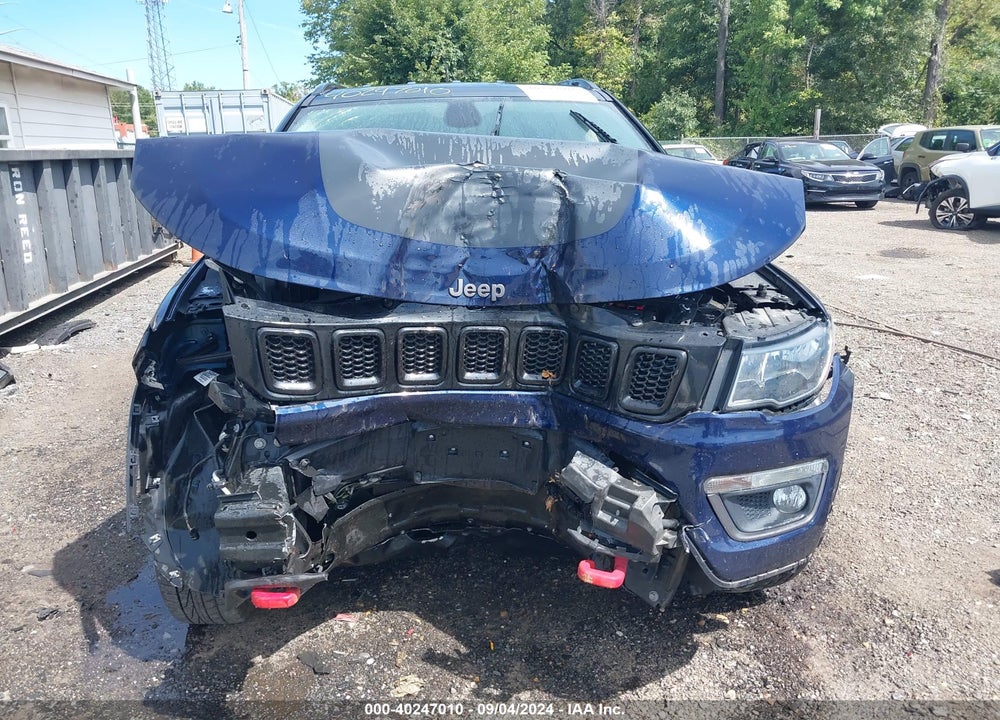 2019 JEEP COMPASS TRAILHAWK 4X4 VIN: 3C4NJDDB4KT756524
