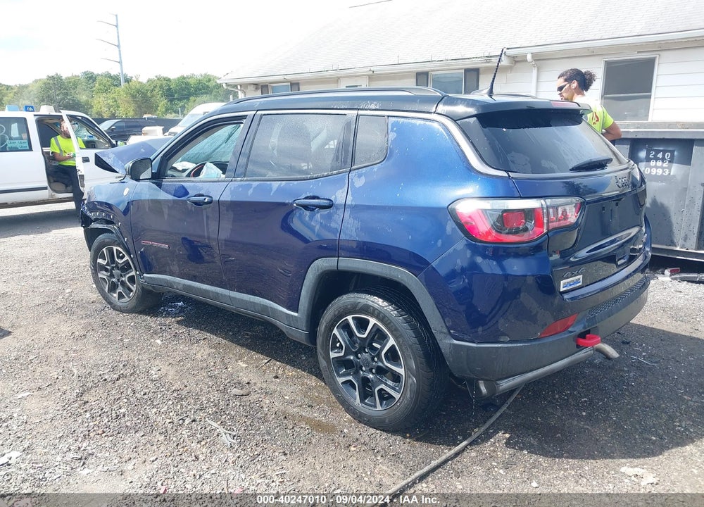 2019 JEEP COMPASS TRAILHAWK 4X4 VIN: 3C4NJDDB4KT756524
