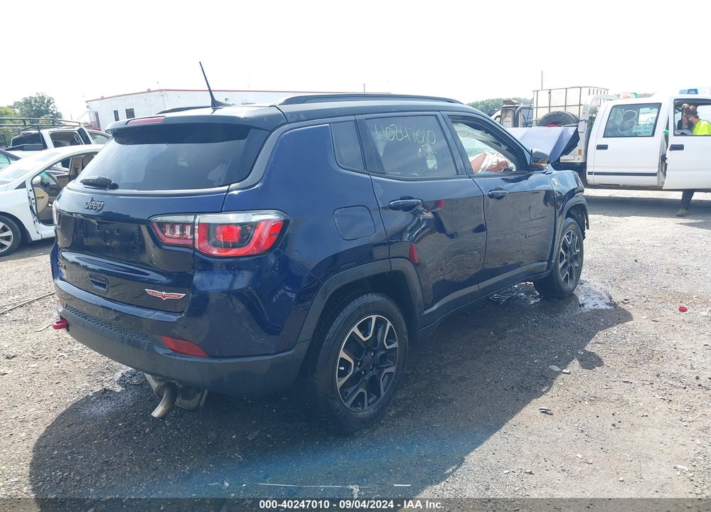 2019 JEEP COMPASS TRAILHAWK 4X4 VIN: 3C4NJDDB4KT756524