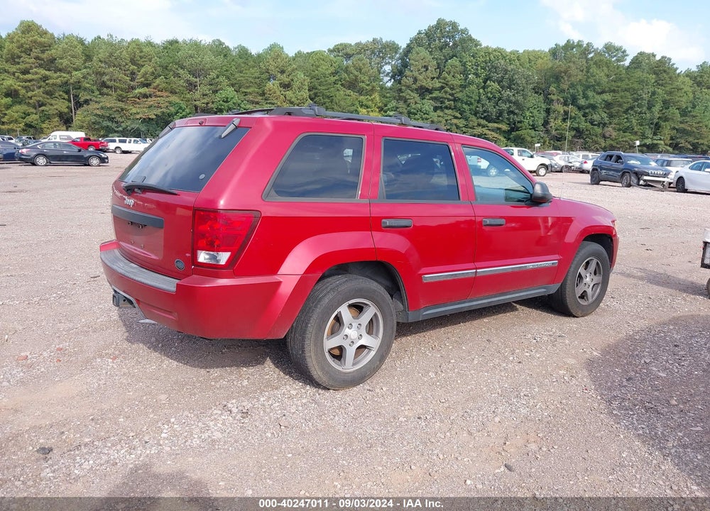 2005 JEEP GRAND CHEROKEE LAREDO VIN: 1J4HS48N25C661078