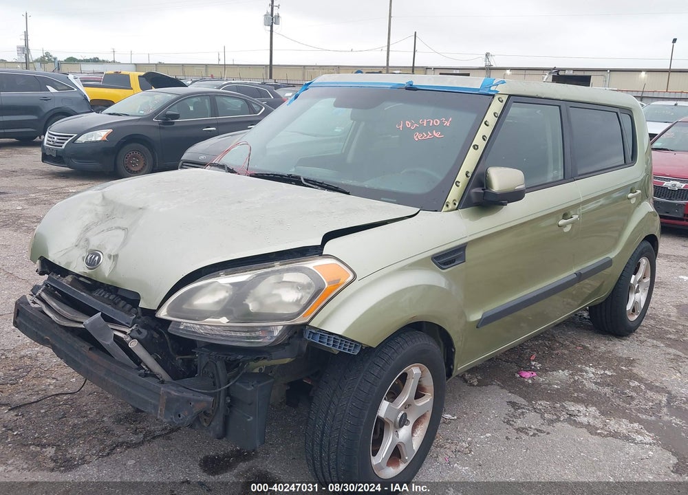 2012 KIA SOUL VIN: KNDJT2A65C7468814