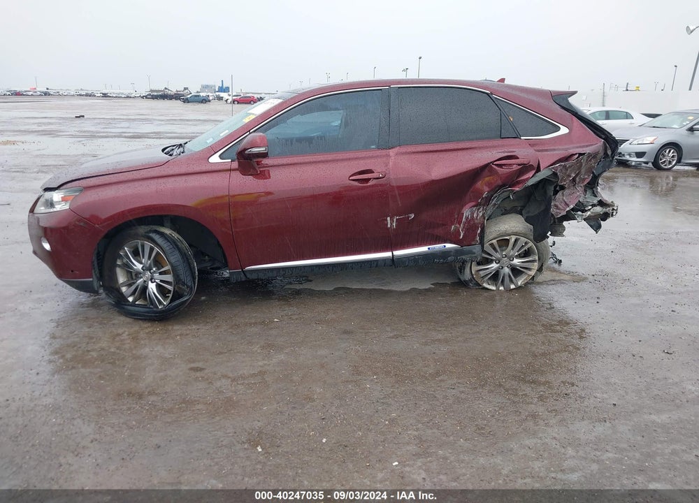 2013 LEXUS RX 450H VIN: JTJZB1BAXD2412818