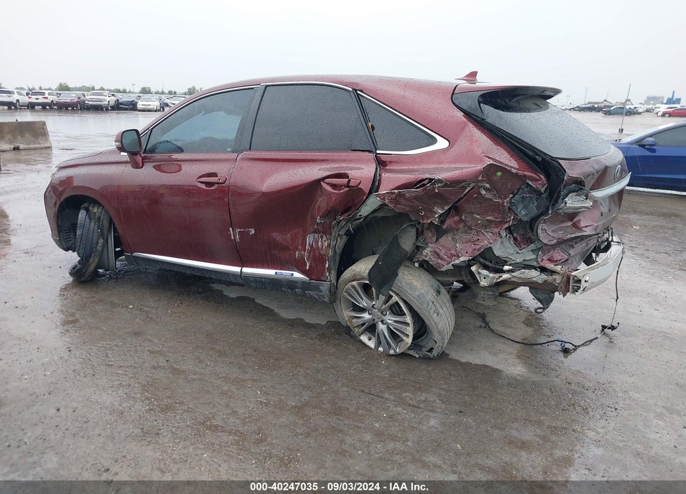 2013 LEXUS RX 450H VIN: JTJZB1BAXD2412818