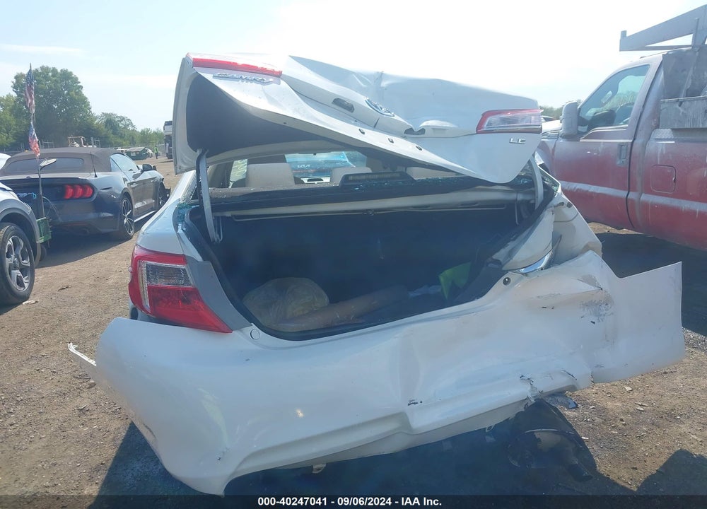 2012 TOYOTA CAMRY LE VIN: 4T1BF1FK9CU509941