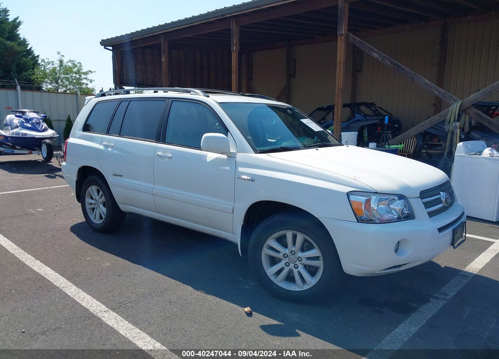 2006 TOYOTA HIGHLANDER HYBRID LIMITED V6 VIN: JTEEW21A960027161