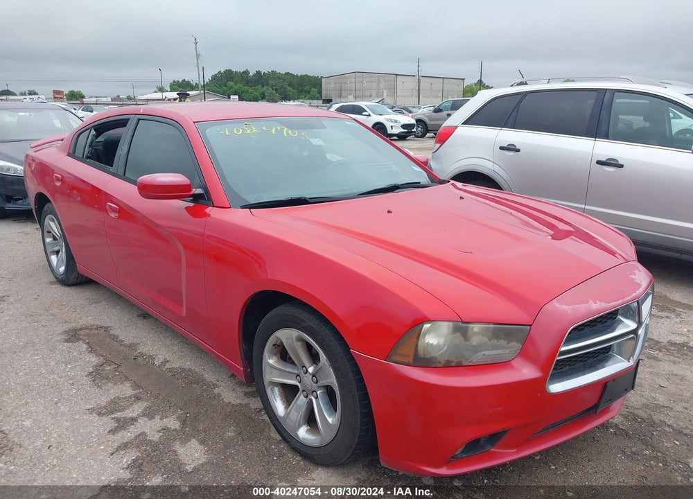 2012 DODGE CHARGER SXT VIN: 2C3CDXHG9CH272241