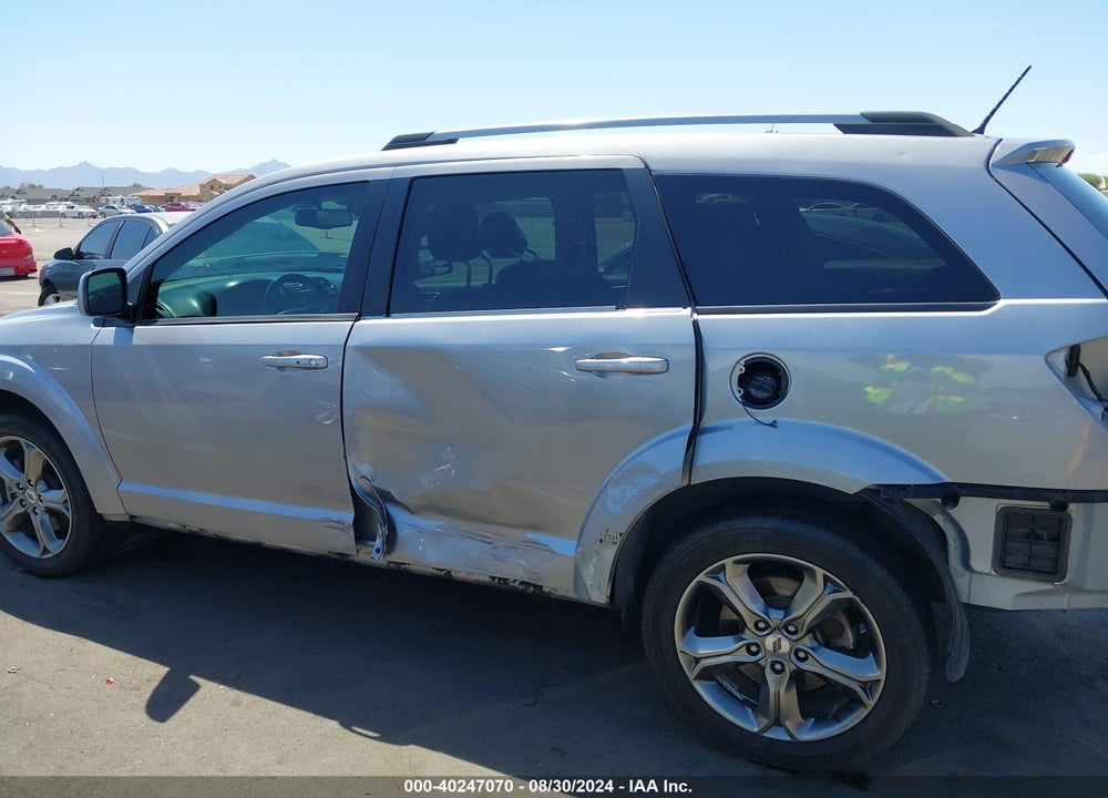 2018 DODGE JOURNEY CROSSROAD VIN: 3C4PDCGB7JT208893