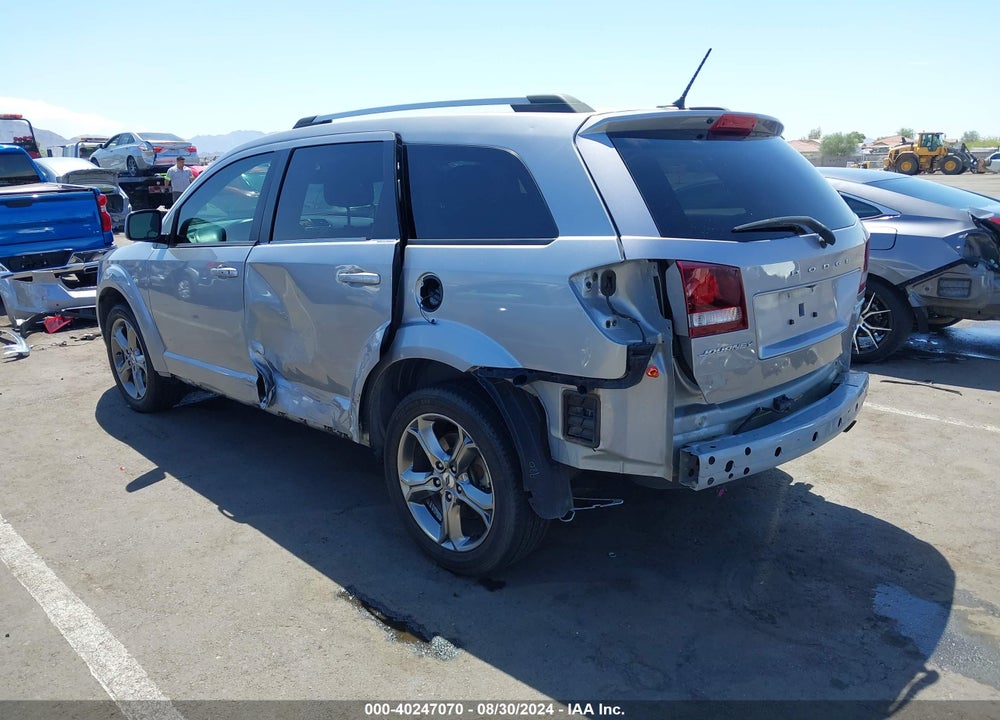 2018 DODGE JOURNEY CROSSROAD VIN: 3C4PDCGB7JT208893