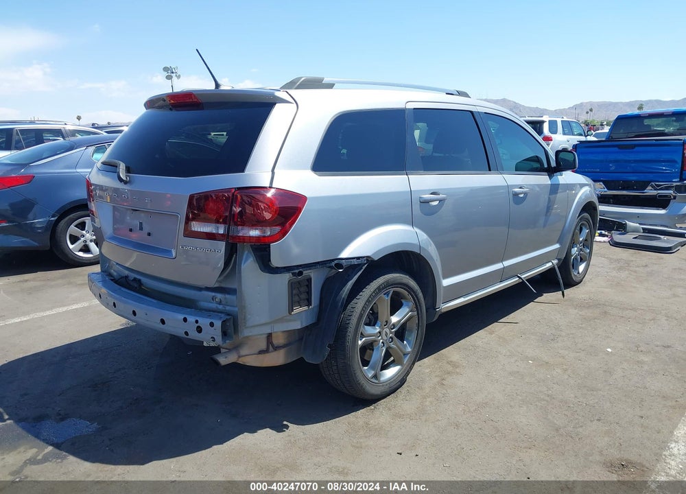 2018 DODGE JOURNEY CROSSROAD VIN: 3C4PDCGB7JT208893