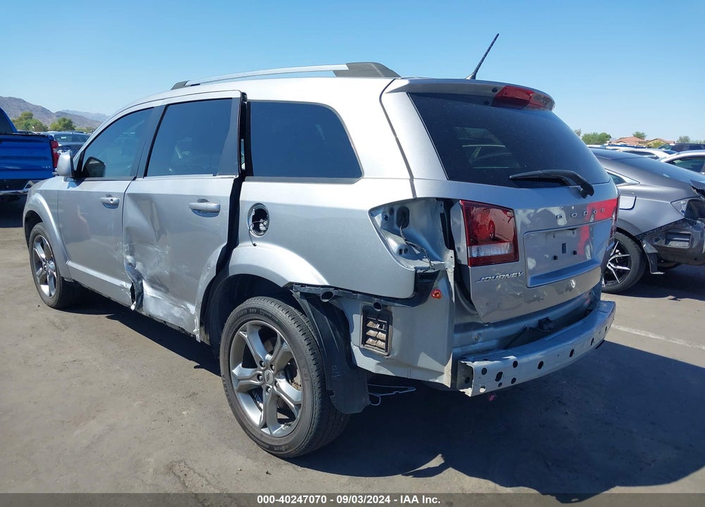 2018 DODGE JOURNEY CROSSROAD VIN: 3C4PDCGB7JT208893