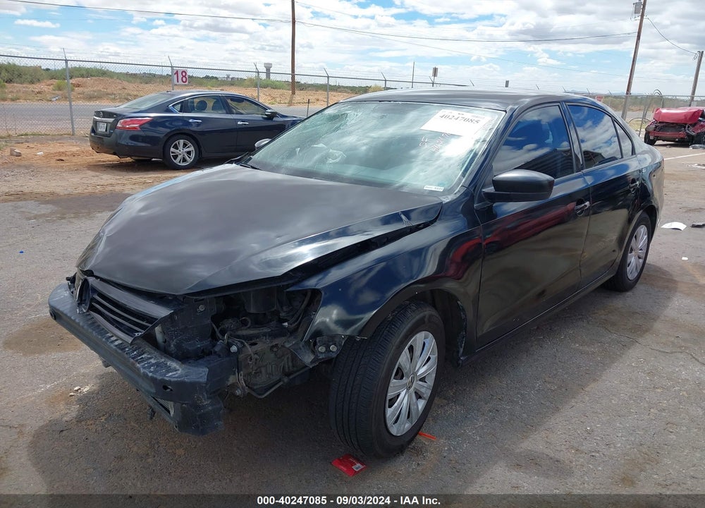 2014 VOLKSWAGEN JETTA 2.0L S VIN: 3VW2K7AJ4EM361445