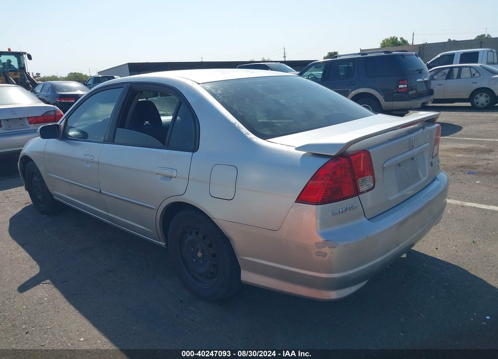 2005 HONDA CIVIC EX VIN: 2HGES26755H592841