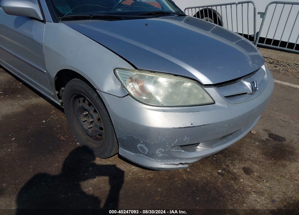 2005 HONDA CIVIC EX VIN: 2HGES26755H592841