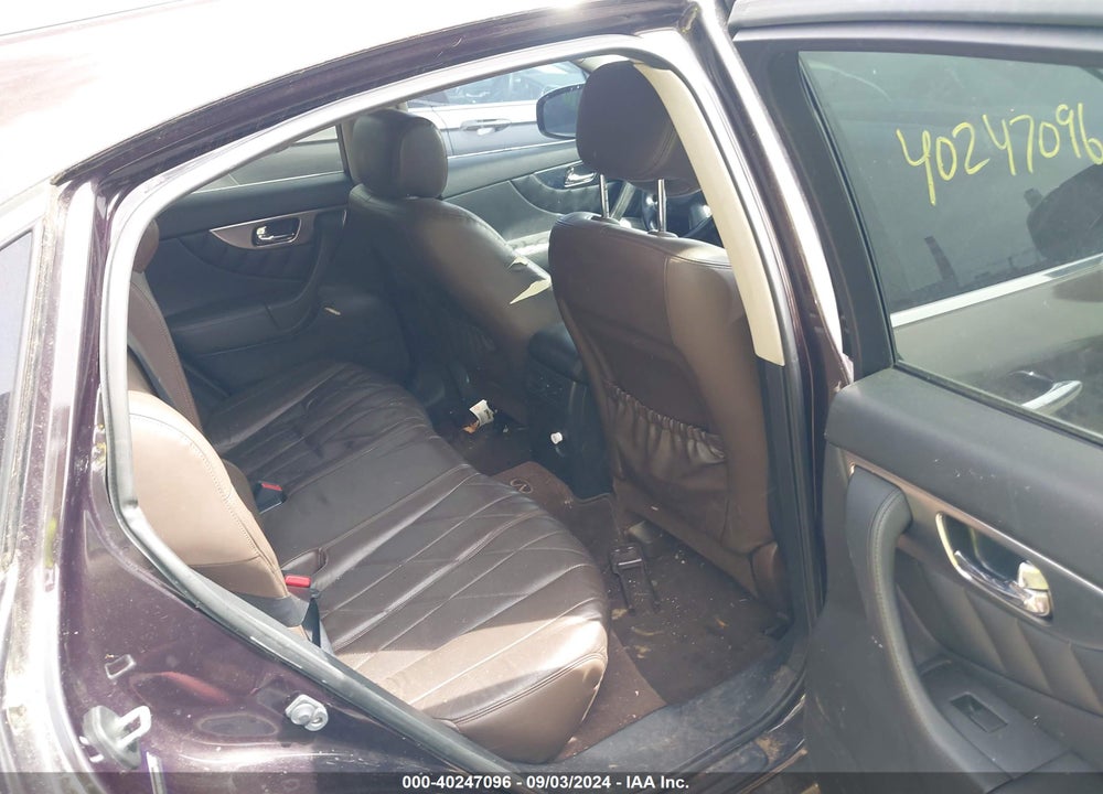 2010 INFINITI FX35 VIN: JN8AS1MU5AM801989