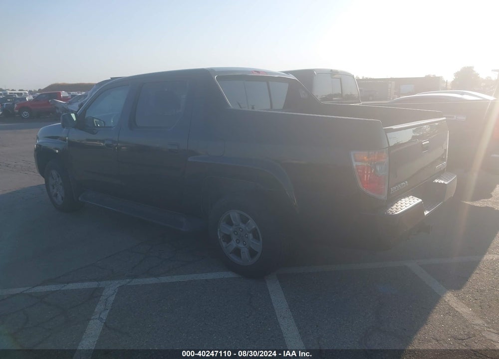 2007 HONDA RIDGELINE RTX VIN: 2HJYK16377H552729