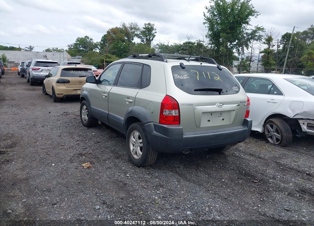 2008 HYUNDAI TUCSON LIMITED V6/SE VIN: KM8JN12D68U782722