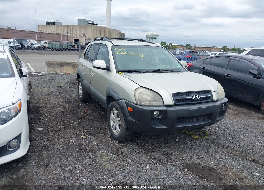 2008 HYUNDAI TUCSON LIMITED V6/SE VIN: KM8JN12D68U782722
