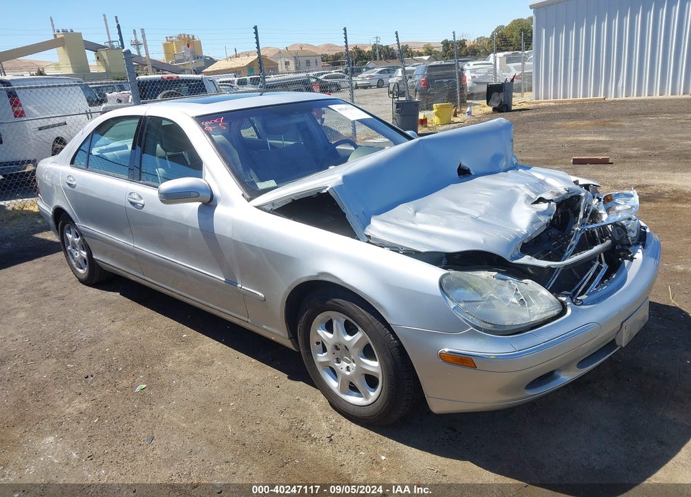 2000 MERCEDES-BENZ S 430 VIN: WDBNG70J8YA129739