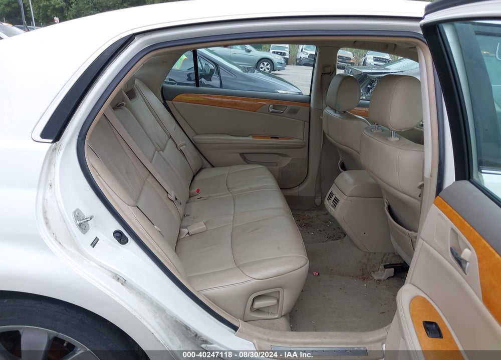 2006 TOYOTA AVALON XLS VIN: 4T1BK36B66U068314