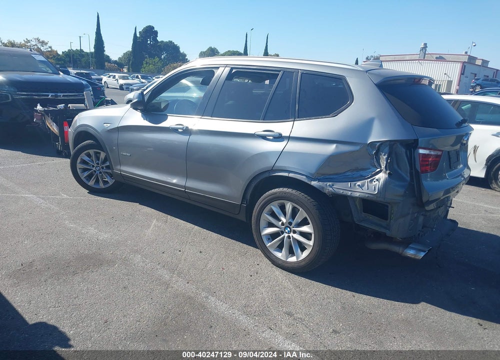 2014 BMW X3 VIN: 5UXWX9C56E0D33412