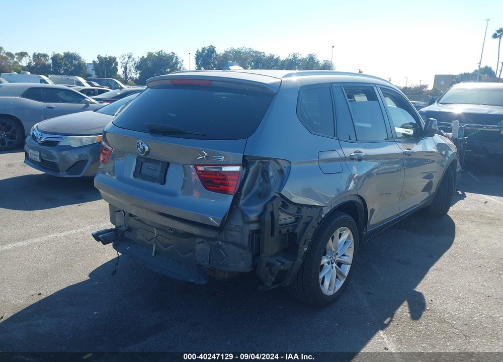 2014 BMW X3 VIN: 5UXWX9C56E0D33412