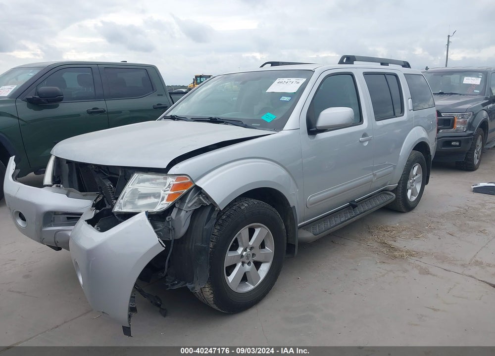 2012 NISSAN PATHFINDER SV VIN: 5N1AR1NN2CC617967