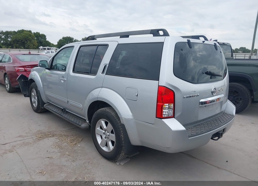 2012 NISSAN PATHFINDER SV VIN: 5N1AR1NN2CC617967