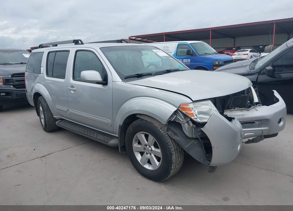 2012 NISSAN PATHFINDER SV VIN: 5N1AR1NN2CC617967
