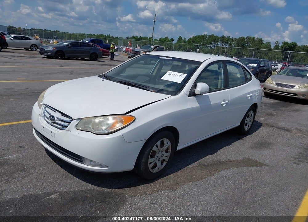 2010 HYUNDAI ELANTRA VIN: KMHDU4AD6AU976269