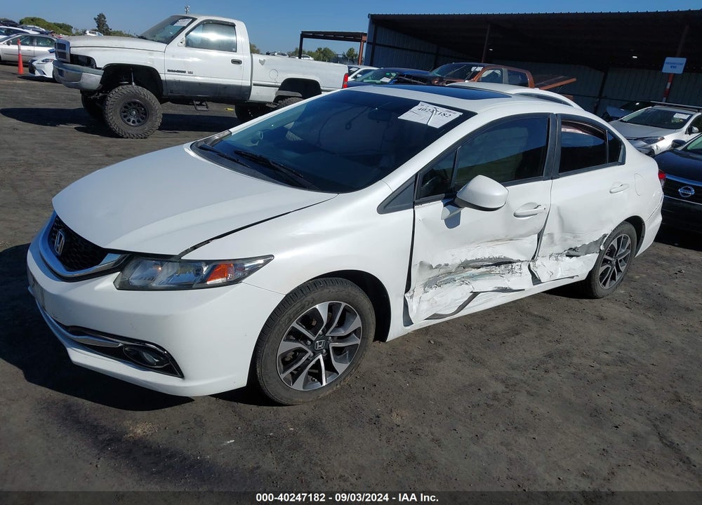 2013 HONDA CIVIC EX-L VIN: 19XFB2F96DE204093