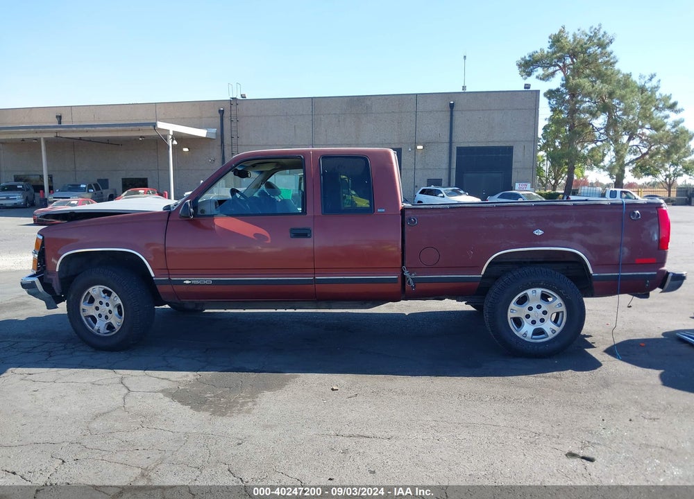 1998 CHEVROLET K1500 FLEETSIDE VIN: 1GCEK19R6WE189952